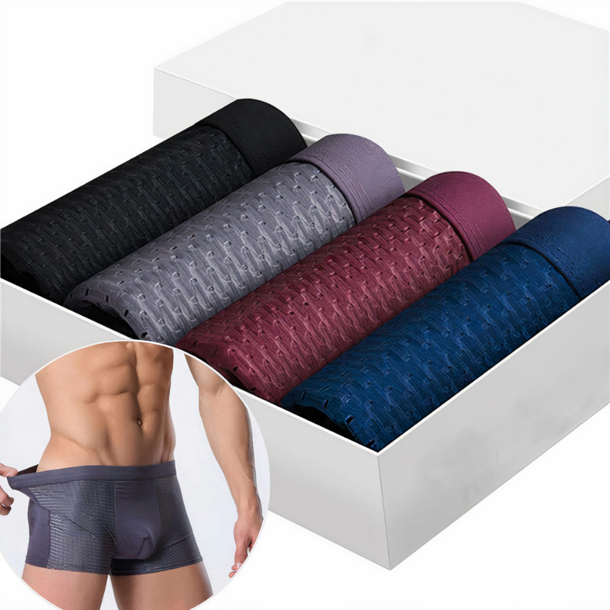 Bamboevezel Boxershorts (Kit 5)