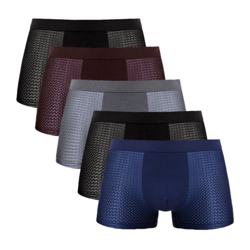 Bamboevezel Boxershorts (Kit 5)