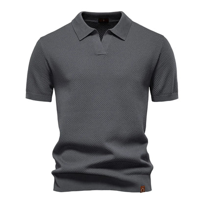 Neue V-Strickpolohemd Victus